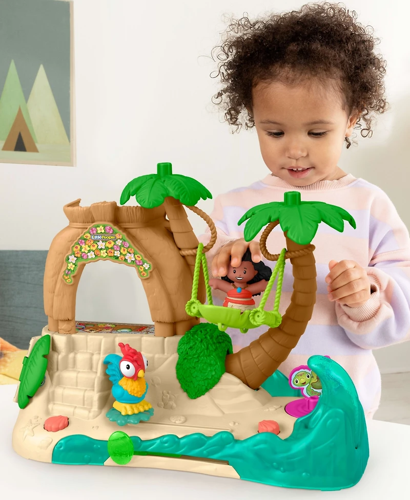 Little People Disney Princess Moana Adventure Village Playset