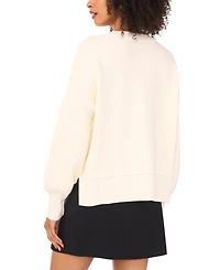 1.state Women's Long Sleeve Drop Shoulder Sweater