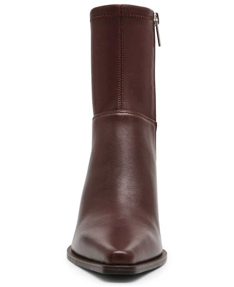 Steve Madden Stasia Kitten-Heel Sock Booties