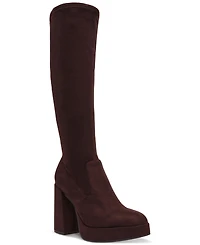 Steve Madden Twain Platform Knee-High Stretch Boots