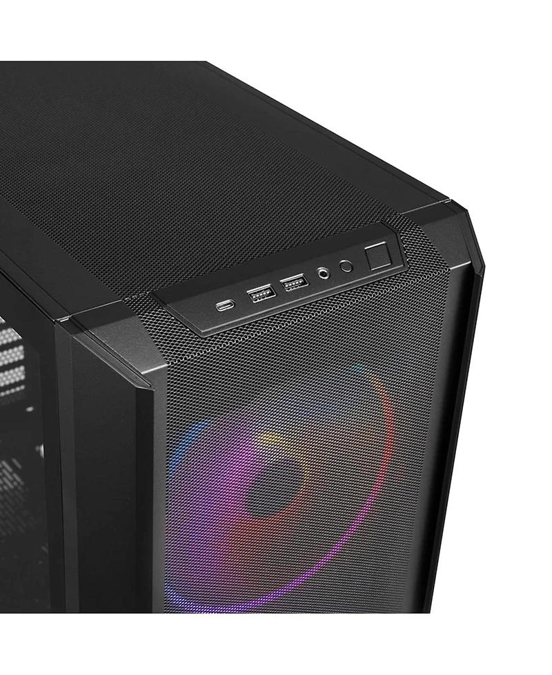 Lian-Li Case Lancool 216RX Middle Tower 4.0mm Tg Pwm Fans Black