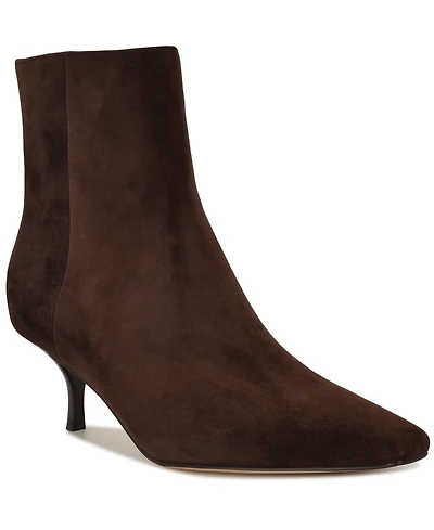 Nine West Women's Hermena Kitten Heel Dress Booties