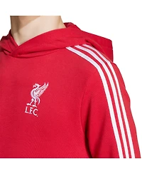 Adidas Big Boys and Girls Red Liverpool Dna Hoodie