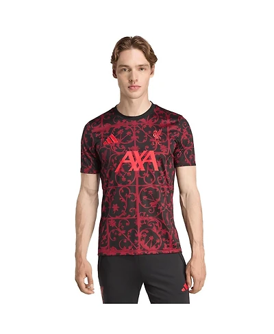 Adidas Men's Black Liverpool 2025/26 Aeroready Pre-Match Jersey