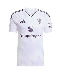 Adidas Men's White Manchester United 2025/26 Away Replica Jersey
