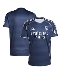 Adidas Men's Blue Real Madrid 2025/26 Away Replica Jersey
