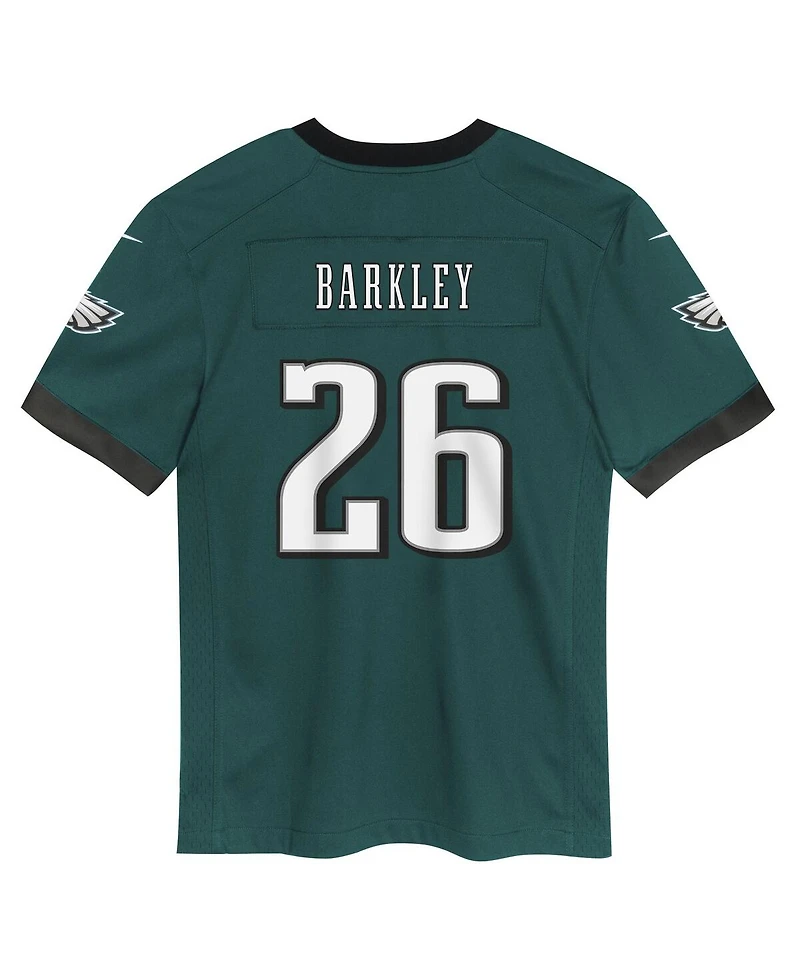 Nike Baby Boys and Girls Saquon Barkley Midnight Green Philadelphia Eagles Team Player Game Jersey