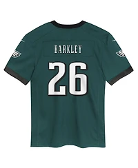 Nike Baby Boys and Girls Saquon Barkley Midnight Green Philadelphia Eagles Team Player Game Jersey