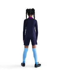 Nike Big Boys and Girls Navy Barcelona 2025/26 Strike Drill Quarter-Zip Long Sleeve Top