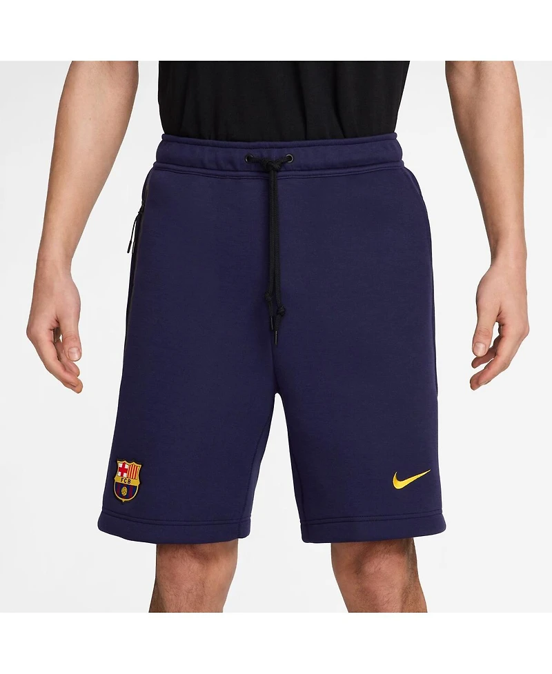 Nike Men's Purple Barcelona Tech Fleece Shorts