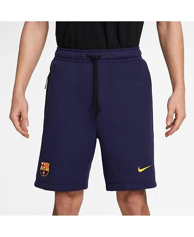 Nike Men's Purple Barcelona Tech Fleece Shorts