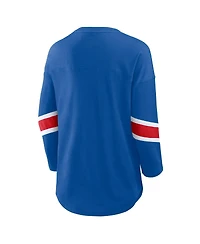 Fanatics Women's Royal Buffalo Bills Redzone 3/4-Sleeve T-Shirt