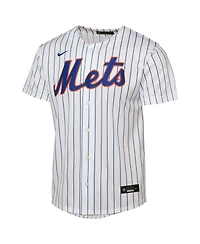 Nike Big Boys and Girls White New York Mets Home Replica Jersey