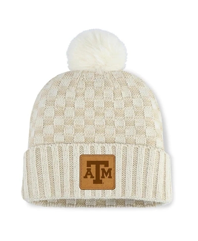 Fanatics Natural Texas A M Aggies Blaze Pom Knit Hat