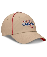 Fanatics Men's Tan Washington Capitals Heritage Setoff Adjustable Hat