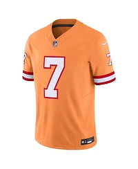 Nike Men's Bucky Irving Orange Tampa Bay Buccaneers Alternate 2 Throwback Vapor F.u.s.e. Limited Jersey