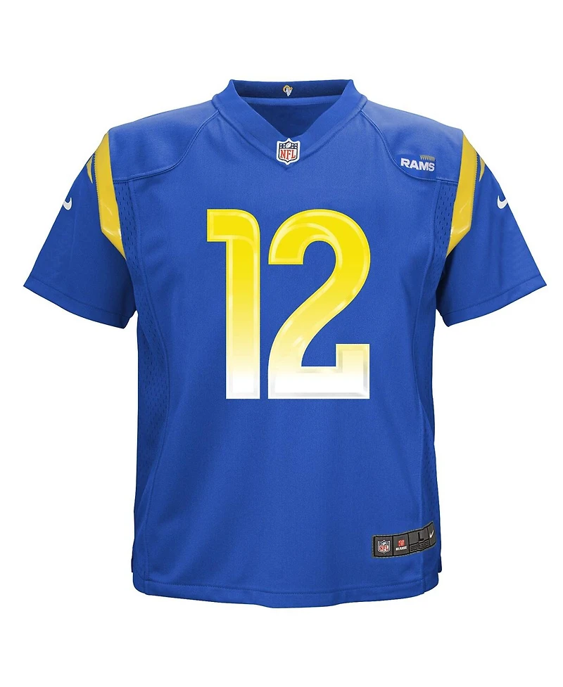 Nike Baby Boys and Girls Puka Nacua Royal Los Angeles Rams Team Player Game Jersey