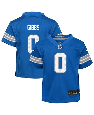 Nike Toddler Jahmyr Gibbs Blue Detroit Lions Game Jersey
