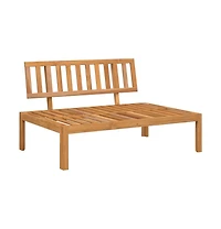 Pallet Sofa Wood color Solid acacia wood Standard Modular