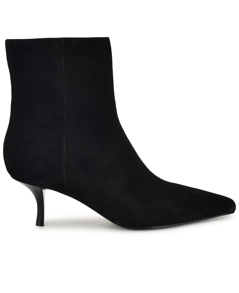 Nine West Women's Hermena Kitten Heel Dress Booties