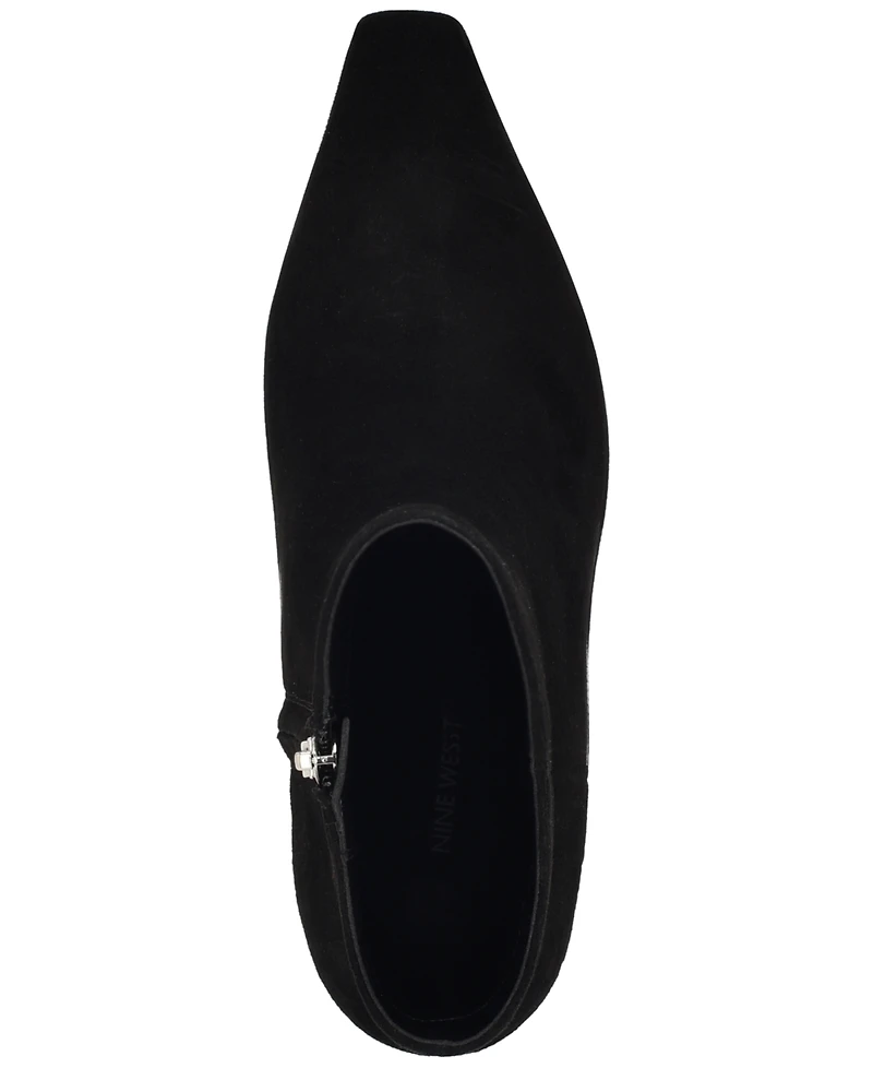 Nine West Women's Hermena Kitten Heel Dress Booties