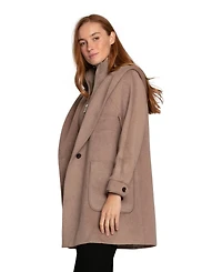 Belle & Bloom Women's Next To You Hooded Wool Blend Coat