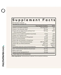 Codeage Multivitamin Nad Supplement - Nad+ Energy & Healthy Aging Support
