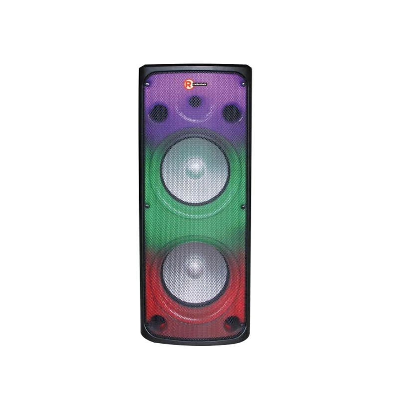 RadioShack Tower Party Speaker With 10 Inch Woofers 150W For Outdoor Remote Control Included 4001958