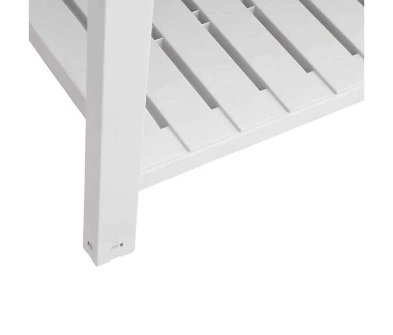 Garden Raised Bed White Polypropylene Large Durable