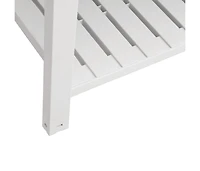 Garden Raised Bed White Polypropylene Large Durable