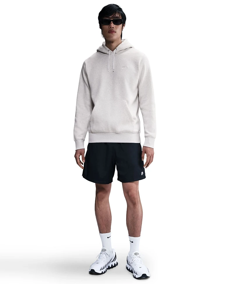 Nike Club Men's Pullover Fleece Logo Hoodie