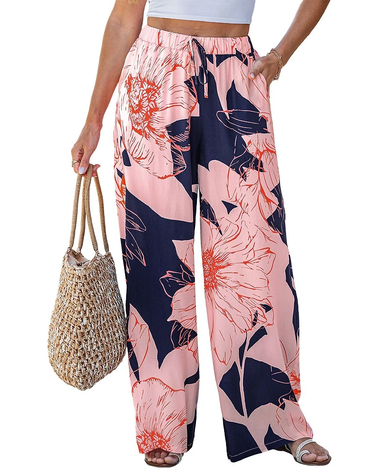 Cupshe Women's Simple Days Floral Pants