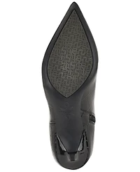 Nine West Women's Kimdee 9X9 Wide Calf Tall Stiletto Dress Boots