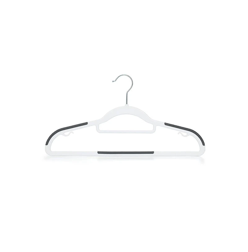 SereneLife 30 Pcs. Non-Slip Plastic Clothes Hanger