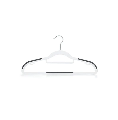 SereneLife 30 Pcs. Non-Slip Plastic Clothes Hanger