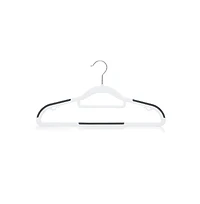SereneLife 30 Pcs. Non-Slip Plastic Clothes Hanger