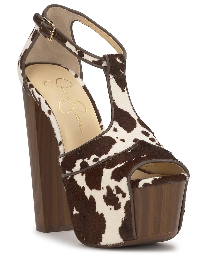 Jessica Simpson Women's Dany Platform Block-Heel Sandals