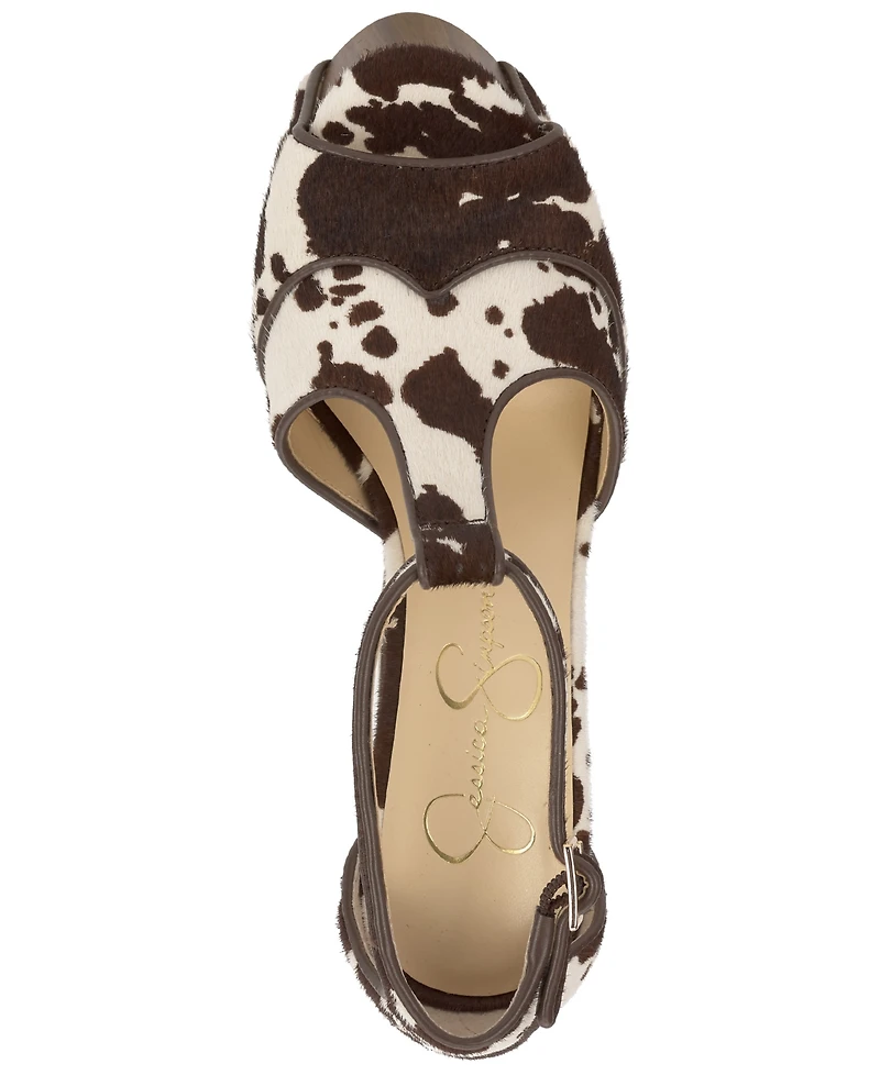 Jessica Simpson Women's Dany Platform Block-Heel Sandals