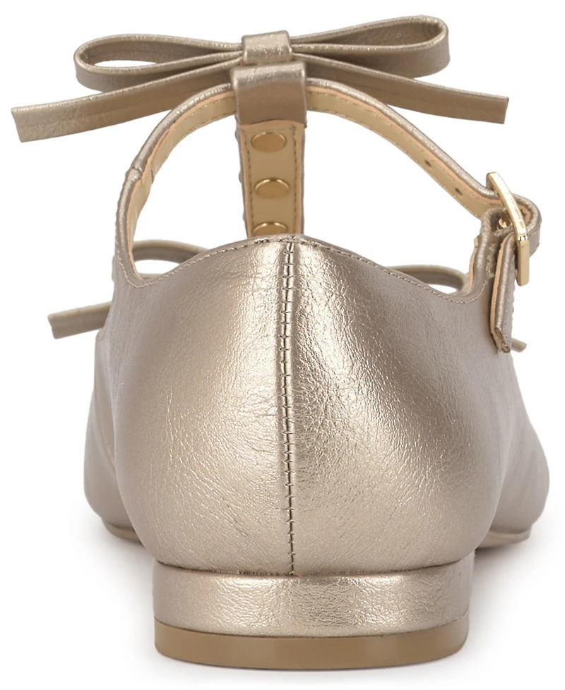 Jessica Simpson Women's Jolliya T-Strap Dress Flats