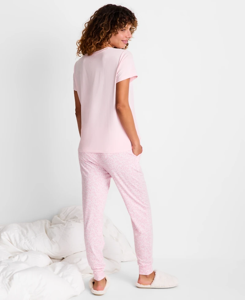 State of Day Women's Cotton Blend Short-Sleeve Sleep Tee Xs-3X