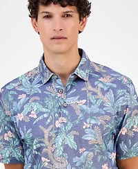 Tommy Bahama Men's Short Sleeve Bali Jungle Polo Shirt