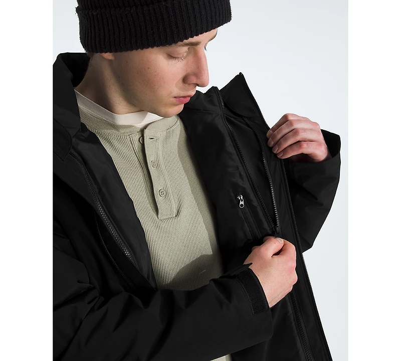 Mens The North Face Carto Mono Triclimate Hooded Jacket