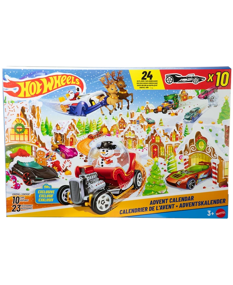 Hot Wheels 2025 Advent Calenda Toy Vehicles and Accessories