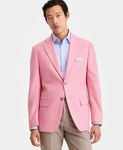 Tallia Men's Slim-Fit Patterned Blazer