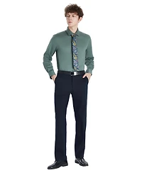 Bar Iii Men's Sateen Solid Dress Shirt, Macy's Exclusive