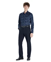 Bar Iii Men's Tossed Bouquet Print Dress Shirt, Macy's Exclusive