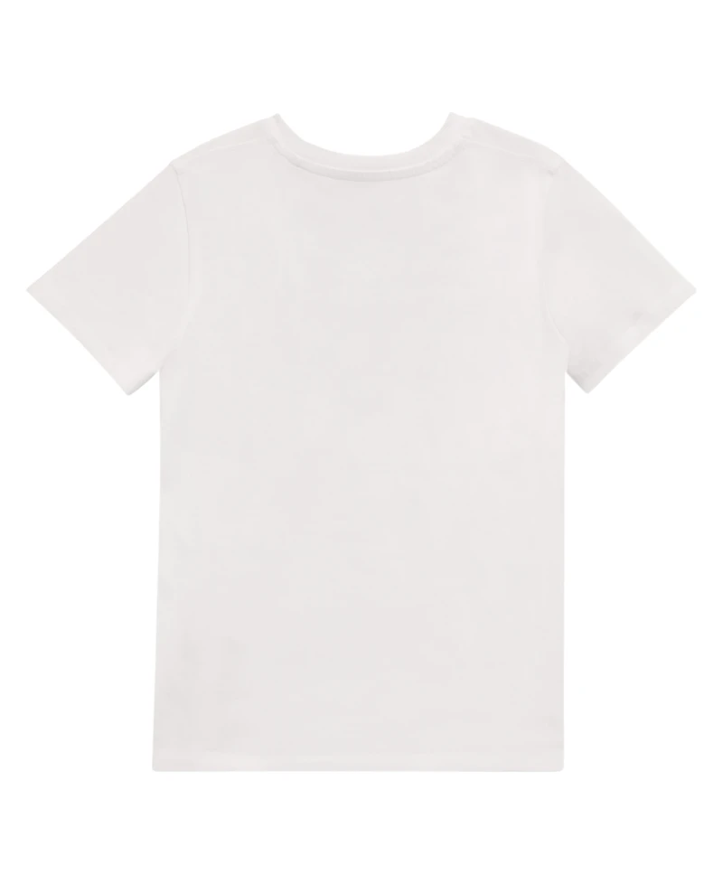 Guess Big Boys Short Sleeve Drop Shadow Logo T-Shirt