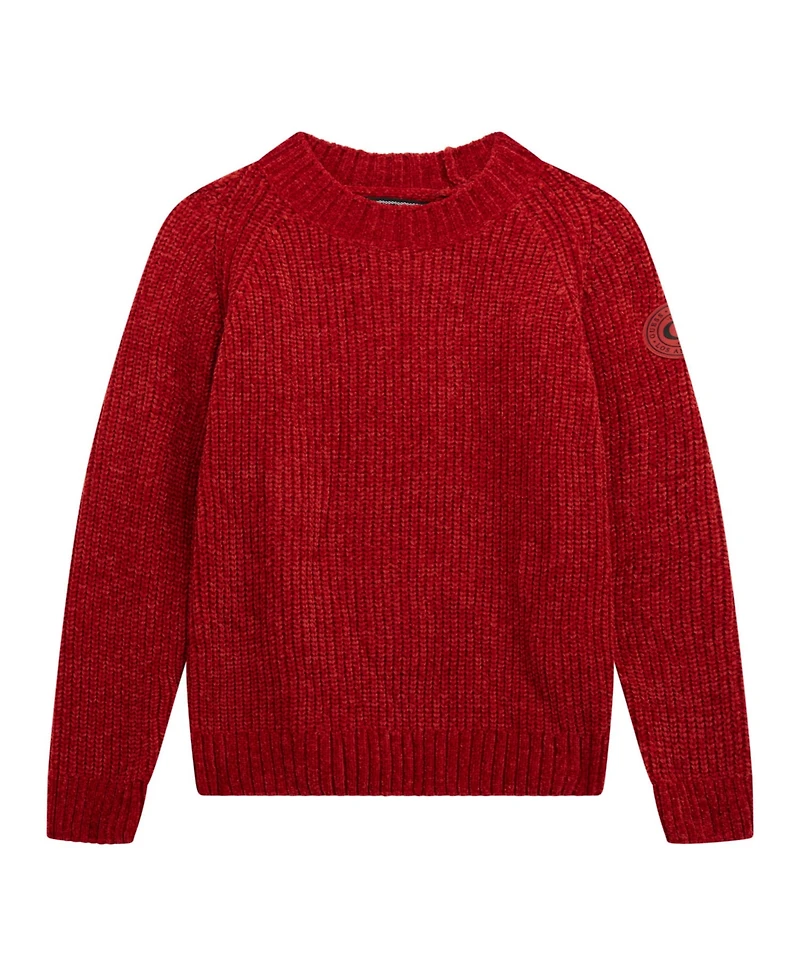 Guess Big Boys Long Sleeve Chenille Knit Sweater