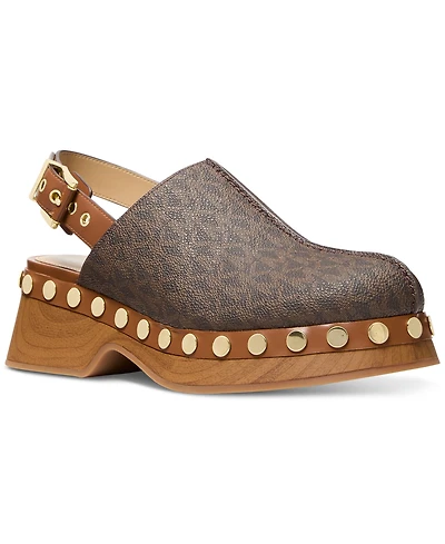 Michael Kors Women's Esra Round Toe Clogs