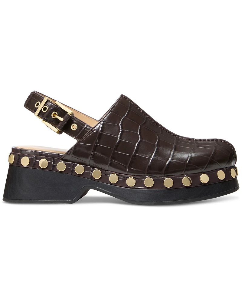 Michael Kors Women's Esra Round Toe Clogs